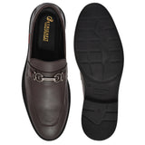 MEN CHERRY LEATHER LOAFER WITH DOUBLE STITCHED WELTS ART NO OF-216 CH