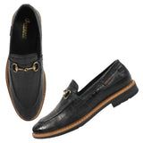MEN  LEATHER LOAFER  WITH DOUBLE STITCHED WELTS ART NO OF-3752
