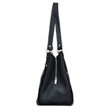 Women Black Large-Size Leather Bag Style Code 3001