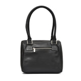 Women Black Medium-Size Leather Bag Style Code 3002Black