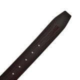 Men Brown Solid Leather Belt Art 1003 BRN