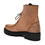 Women's ankle boot with Oil Cornsilk leather OF-6407