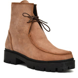 Women's ankle boot with Oil Cornsilk leather OF-6407