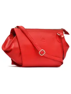 Women Red Leather Bag Style Code 3009Red