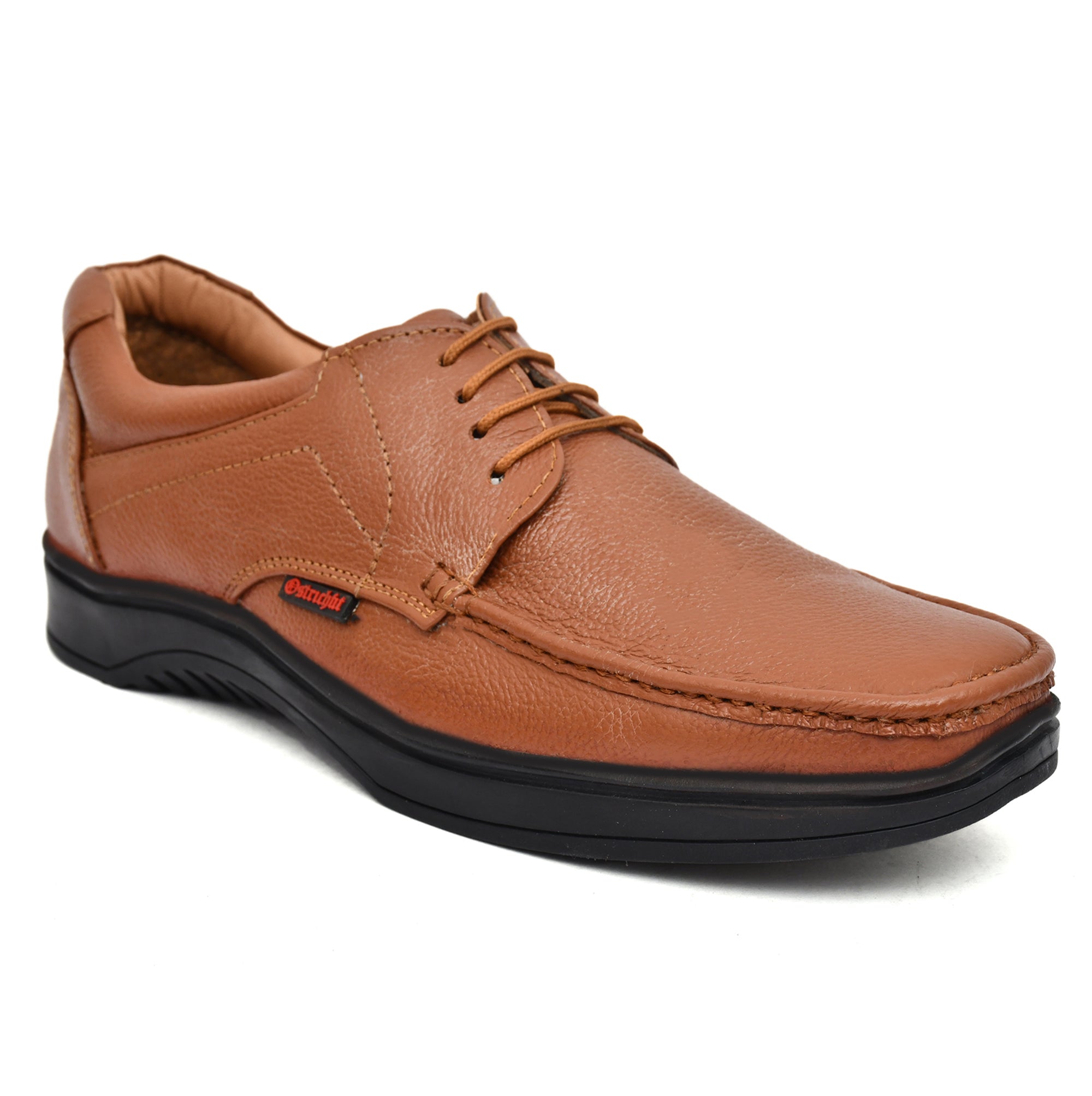 Ostrichfit Men's elegant vintage derby in woven leather ART OF-215 Article no.: 11