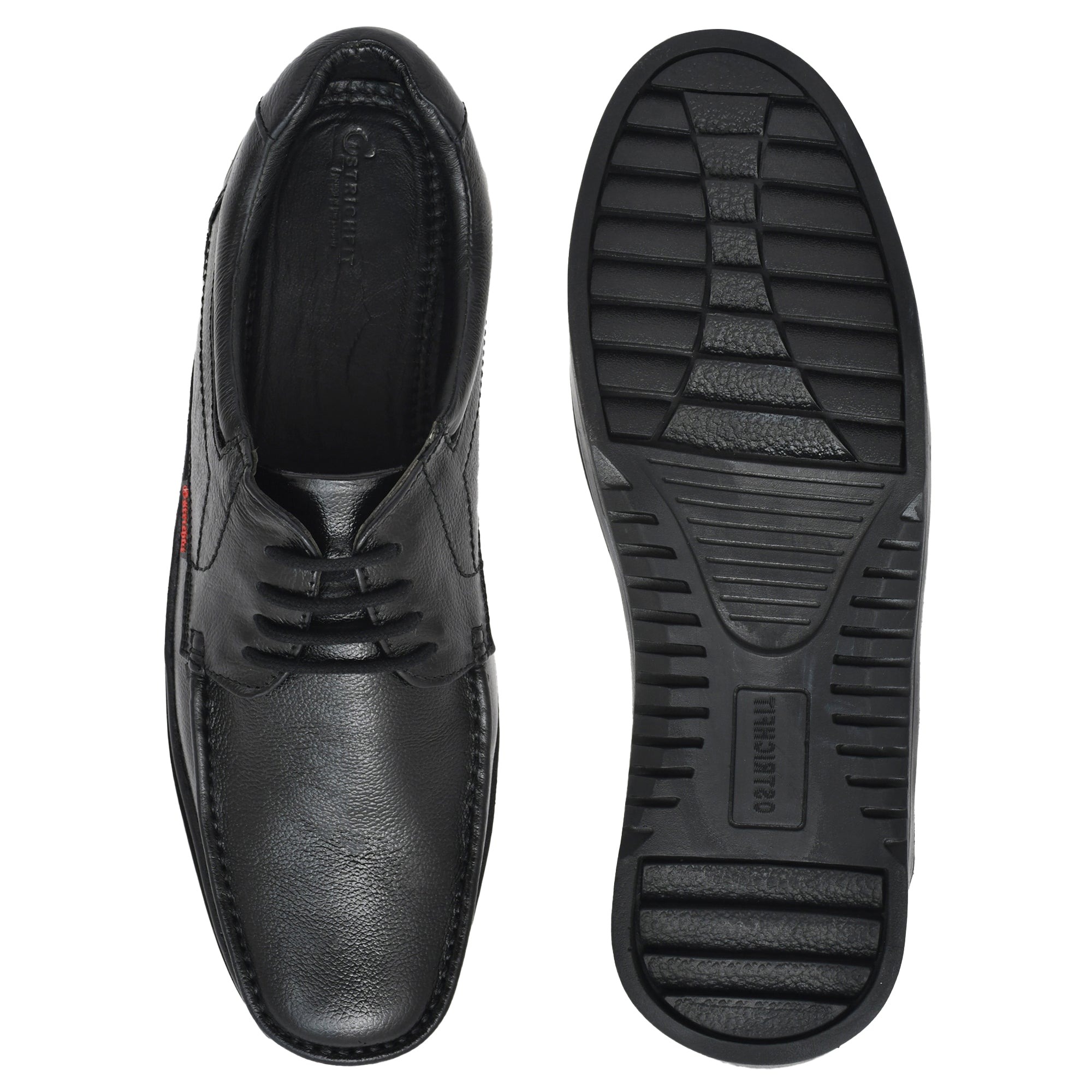 Ostrichfit Men's elegant vintage derby in woven leather ART OF-215 Article no.: 11