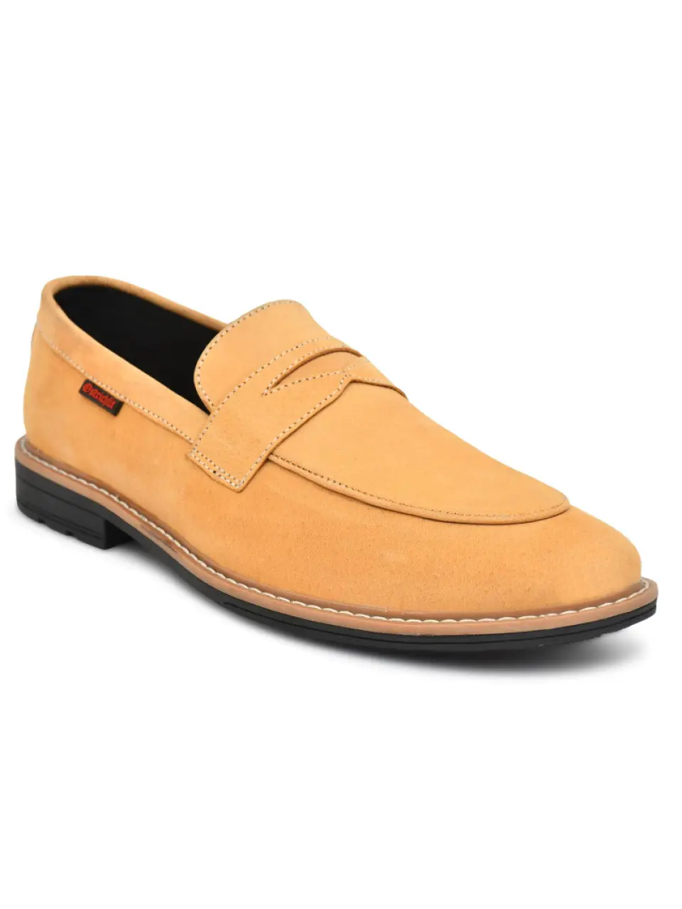 MEN YELLOW LEATHER LOAFER